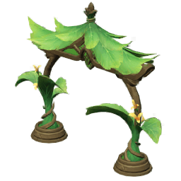 나무집 대문-「숲의 노래」