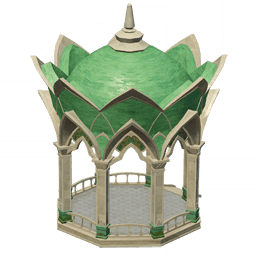 「맑고 고요한 궁중 정원의 그늘」