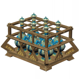 카르마팔라 나무 원양 화물선의 선반