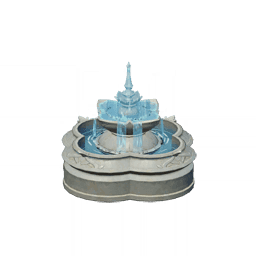 「극장 앞 시원한 물안개」