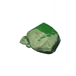 부식된 호우의 돌