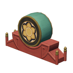 노을을 알리는 북