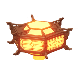 육각 초롱-「화기치상」