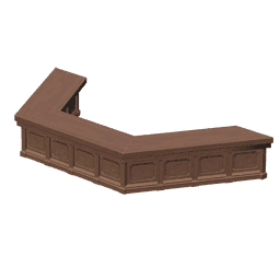 소나무 객잔 카운터