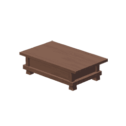 고아한 서법용 나무 탁자