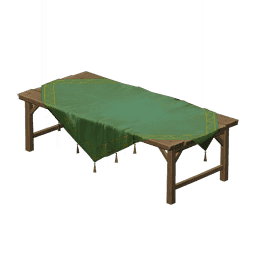 마름모 테이블 보 탁자