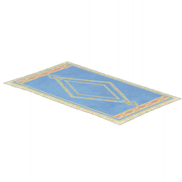 서리달 카펫-「맑고 고른 빛」