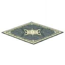 실내 카펫-「어두운 밤의 별」