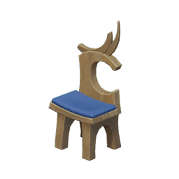 로부르참나무 「달」 등받이 의자