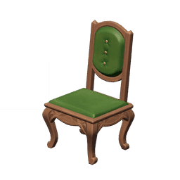 옥빛 개암나무 등받이 의자