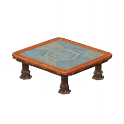 주점 사각 탁자-「자기 보호」