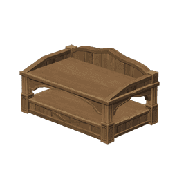 사막 장식장 탁자-「환대」