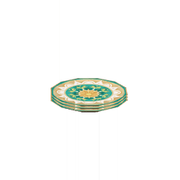 「신선한 고기향」 색도자기 그릇