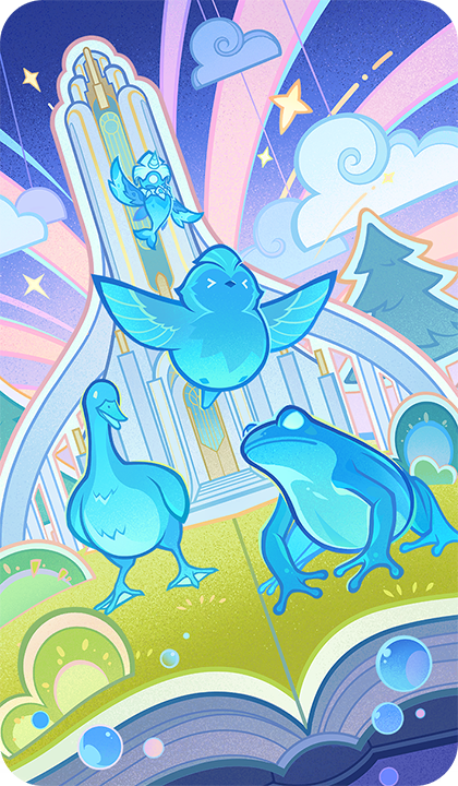 수선화 십자 대모험