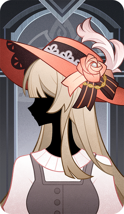 소녀의 꺾여가는 미모