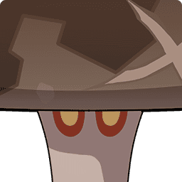 쭉쭉 바위 버섯몬