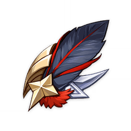 피에 물든 검은 깃털