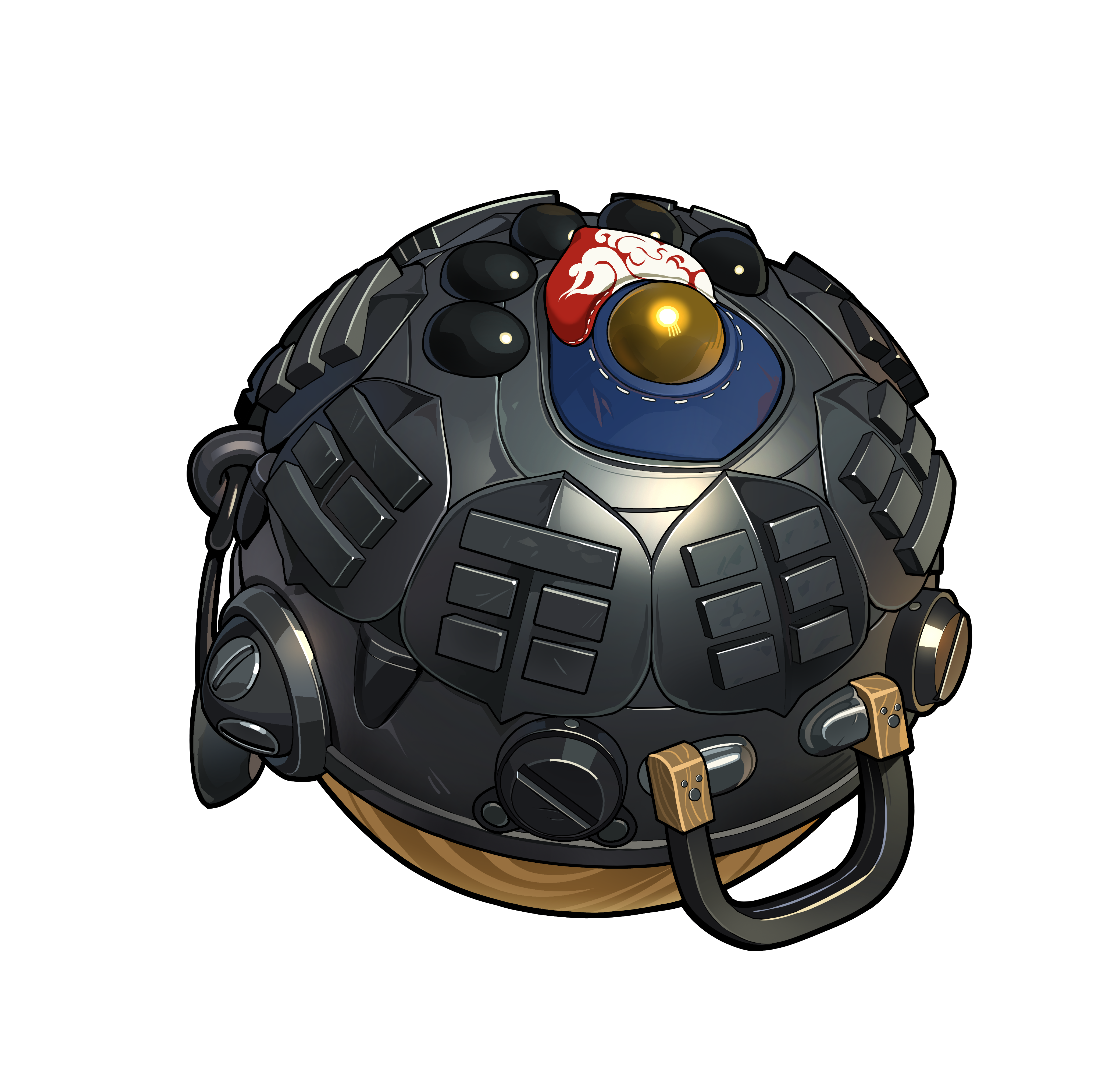 진괘를 담은 함