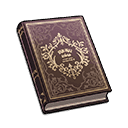 꽃다발에 부착된 꽃말 안내서