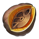 말린 교훈 과일