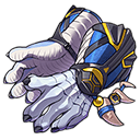 Gants en lézard de chasseur