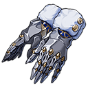 철위대의 은비늘 손갑옷