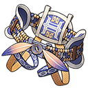 Harnais de costume d'aigle