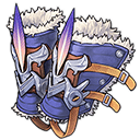 Guêtres duveteuses de l'aigle