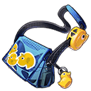 메신저의 비밀 편지 크로스백