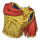 영웅의 용맹한 황금 갑옷