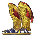 영웅의 불을 쫓는 정강이 보호대