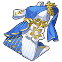 시인의 별 장식 치마