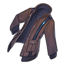 은둔자의 카멜색 재킷