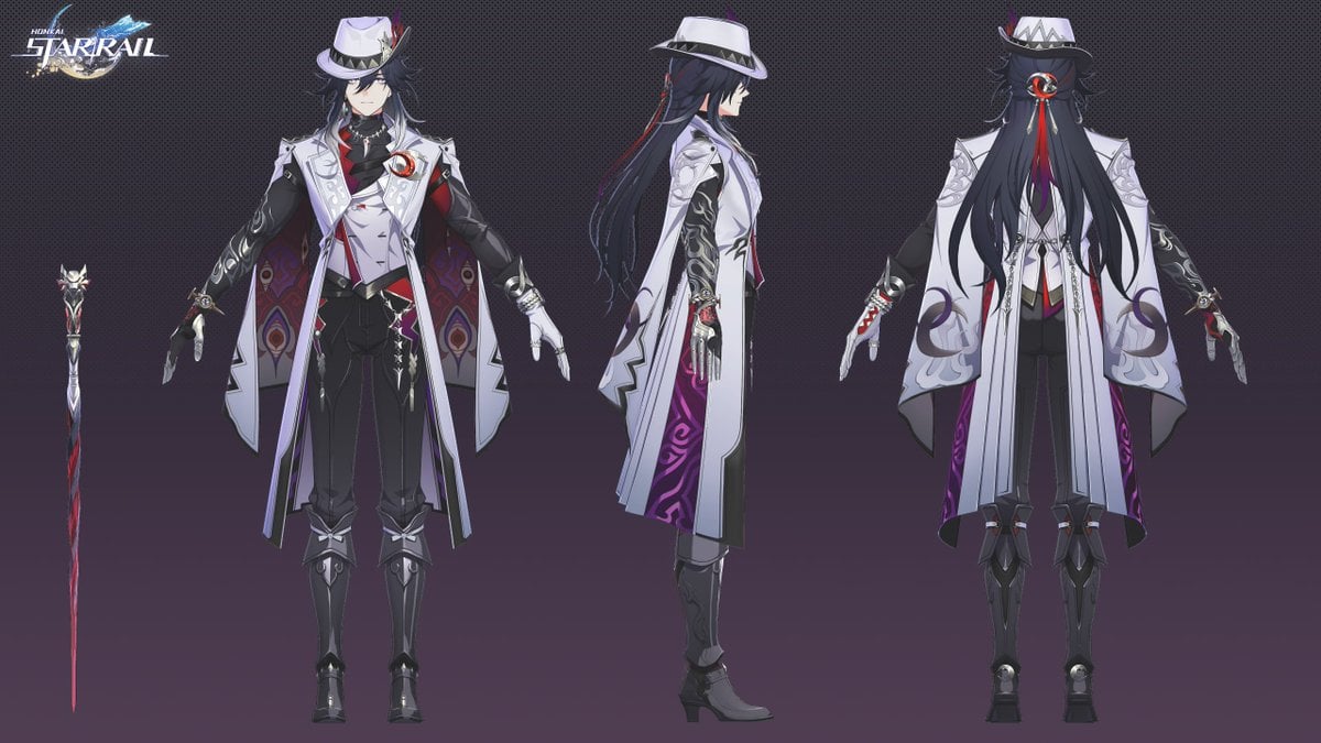 애쉬베일 캐릭터의 외형과 능력을 보여주는 공식 아트