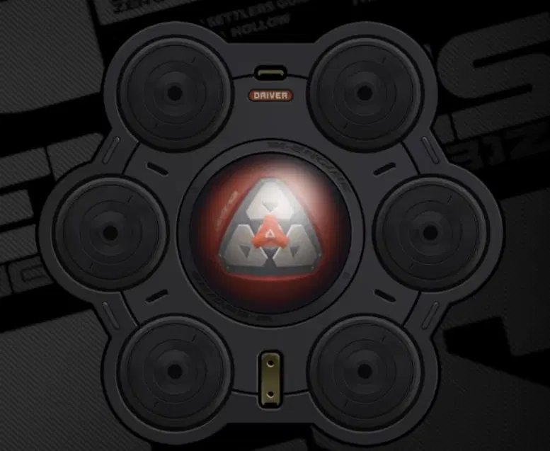 네온사인 망상 W-엔진의 공식 이미지, 전투 전략 강화 효과를 보여줌