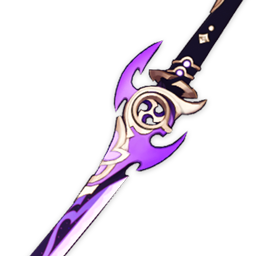 원신 안개를 가르는 회광 무기 이미지, 아야카 최적 무기