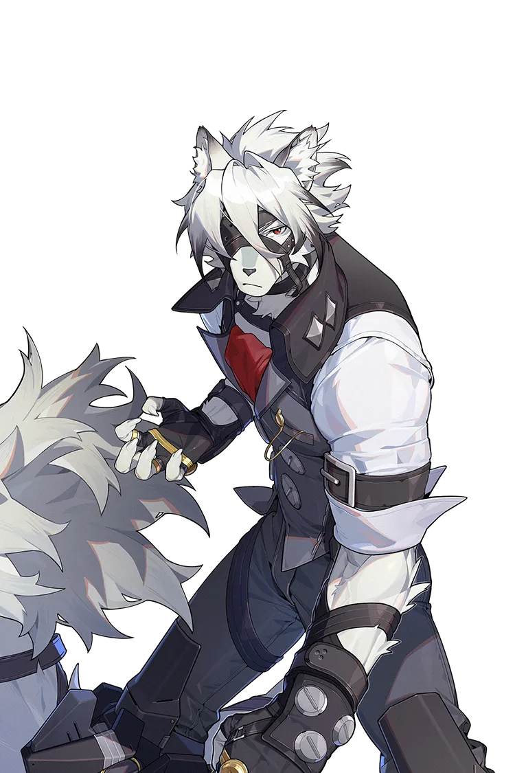 엘렌 조, 네코마타, 본 리카온 캐릭터 아트워크 및 디스크 세트 예시