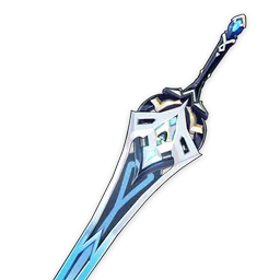 원신 늑대 송곳니 한손검 무기 이미지