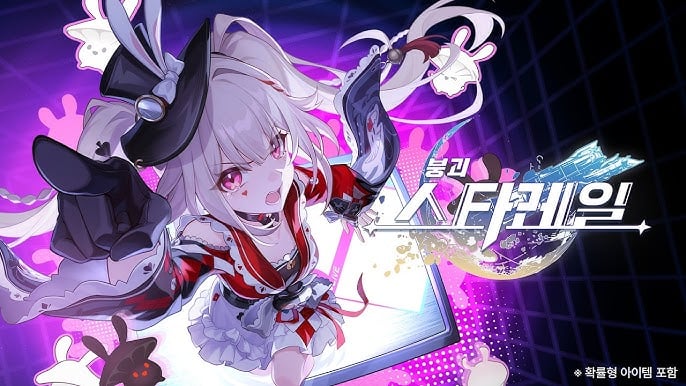 스파키 화염 환락 캐릭터 아트워크, 0티어 광추 핵심 캐릭터