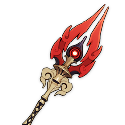 원신 호마의 지팡이 무기 이미지