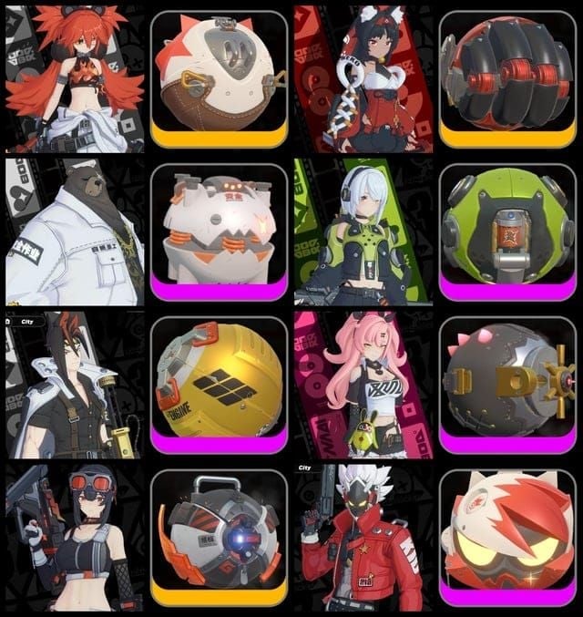 자오 에테르 베일과 엘렌 로테이션 가이드 스크린샷