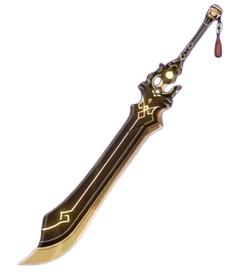 원신 고화 시초 4성 대검 상세 이미지