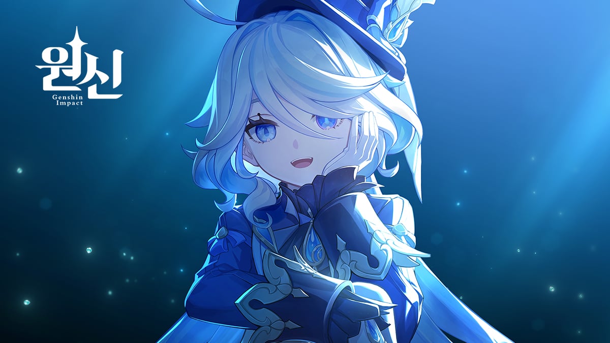 원신 푸리나 캐릭터 일러스트