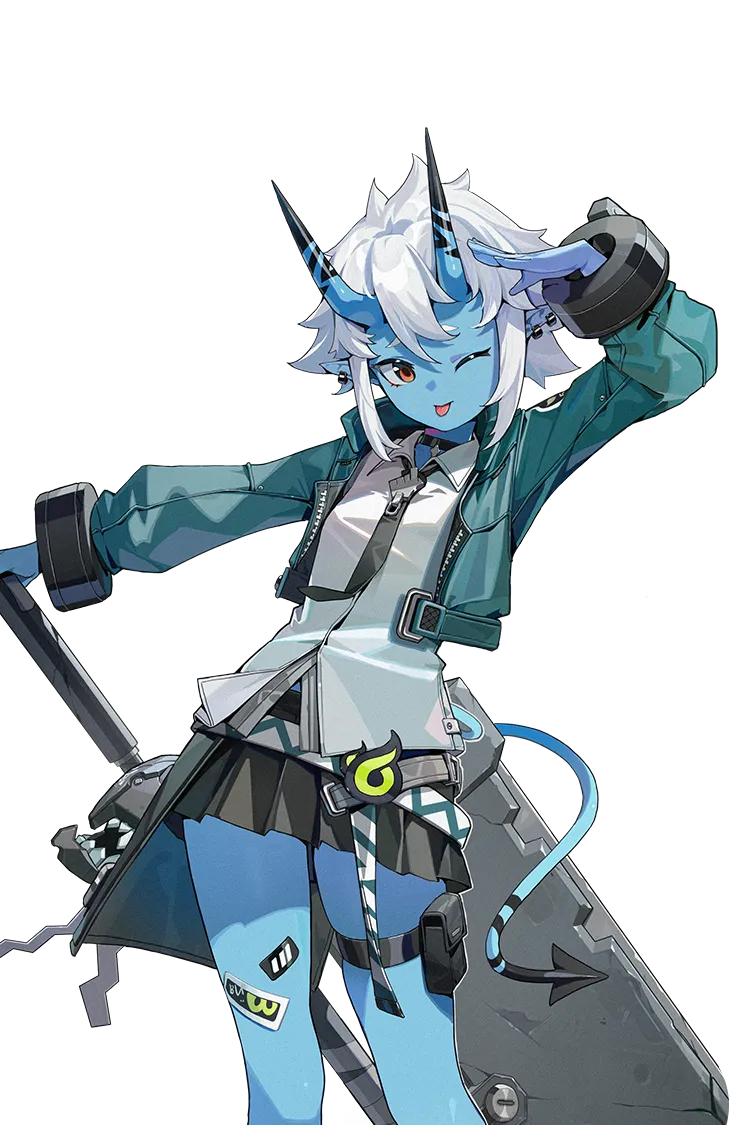 엘렌 리카온 소카쿠 빙결 팀 캐릭터 렌더